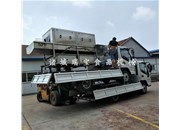 發(fā)往福建省得洗筐機裝車現場